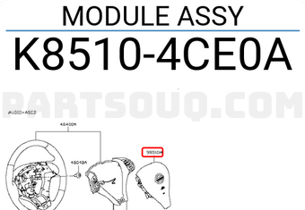 Túi Khí Chính Nissan X - trail Mã phụ tùng K85104CE0A