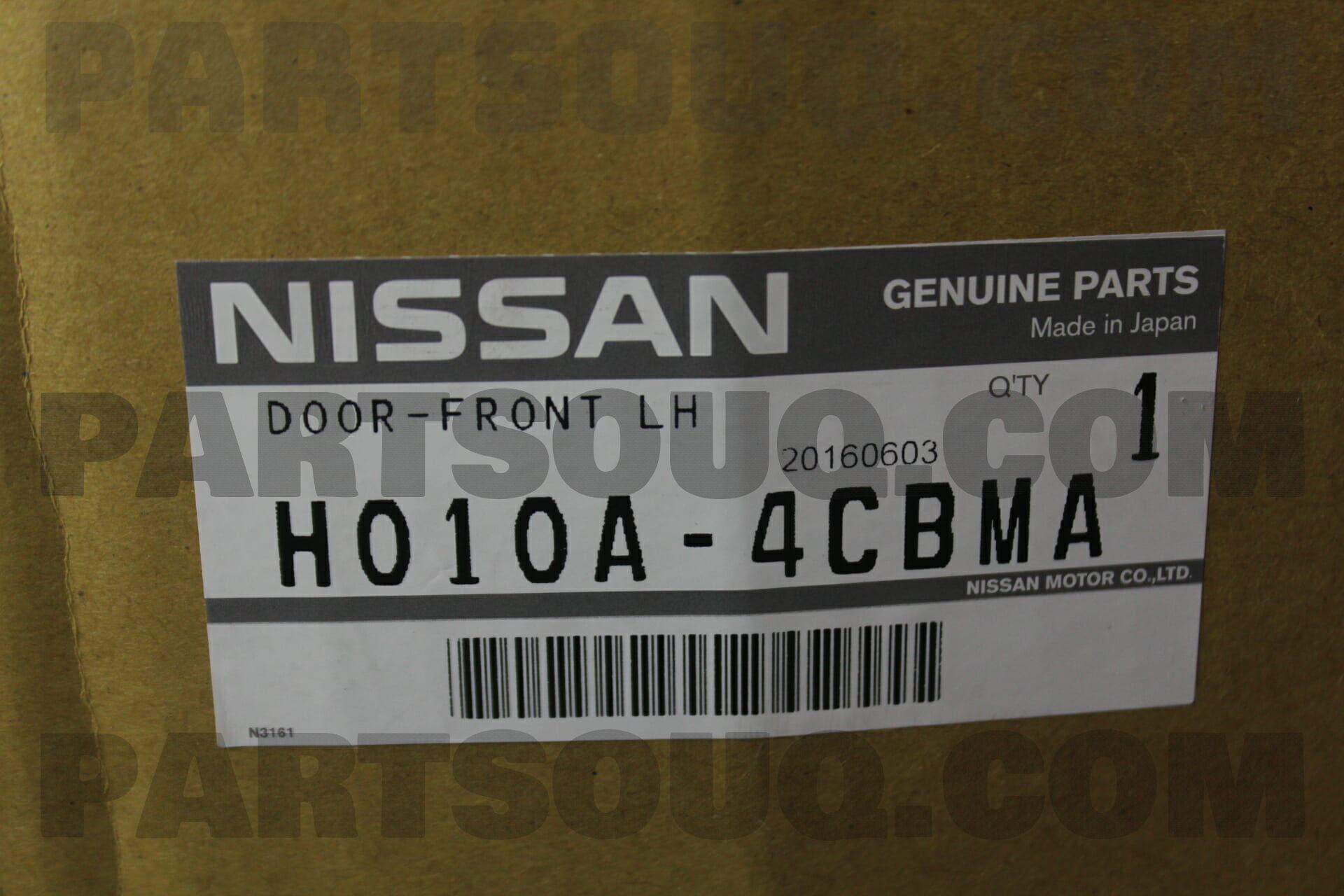 Cánh Cửa Trước Trái Nissan X - trail Mã phụ tùng H010A4CBMA