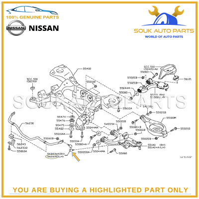 Rotuyn Cân Bằng Trước Nissan URVAN Mã phụ tùng 562611LB1A