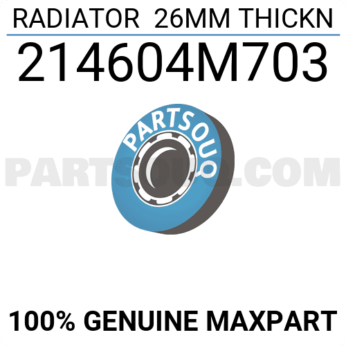 Két Nước Nissan Sunny Mã phụ tùng 214604m703