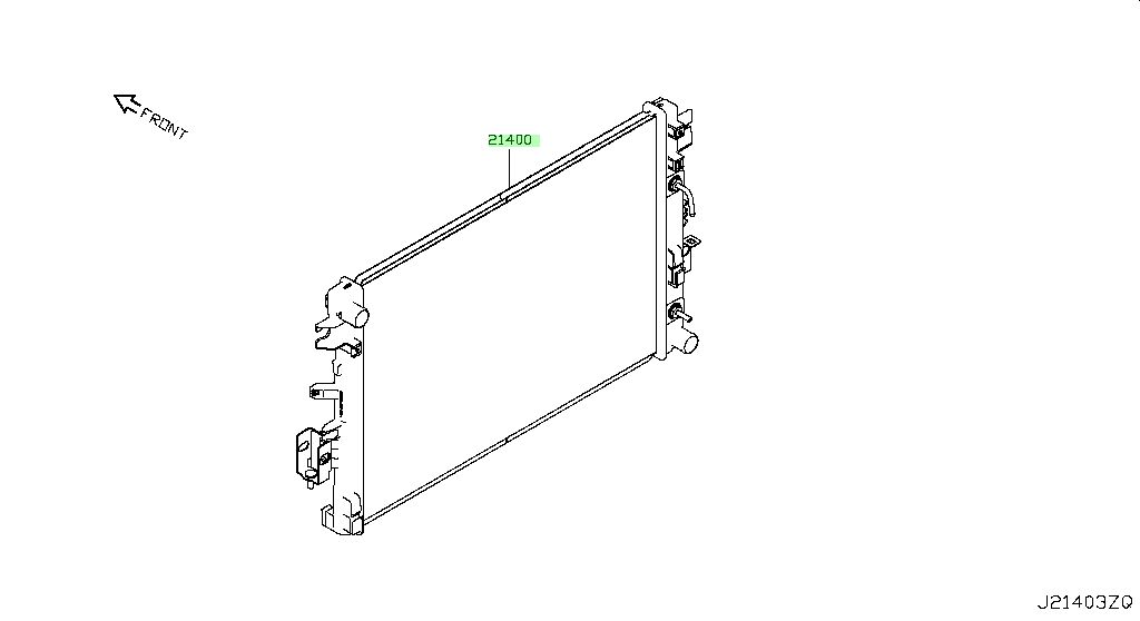 Két Nước Số Tự Động Nissan Navara OEM 214604JM0A-FPI