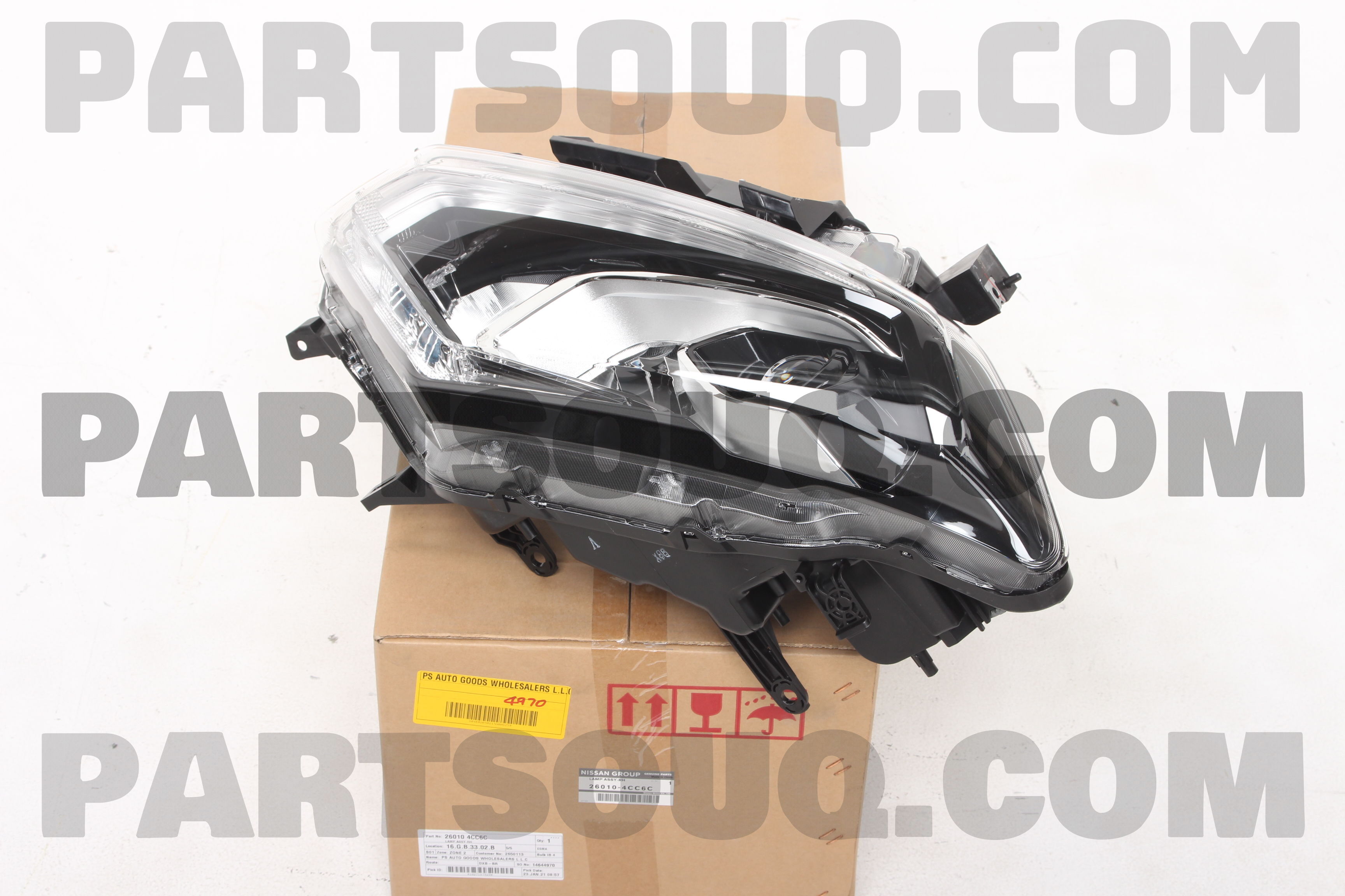 Đèn Pha Phải Có Led Nissan X - trail Mã phụ tùng 260104cc5c