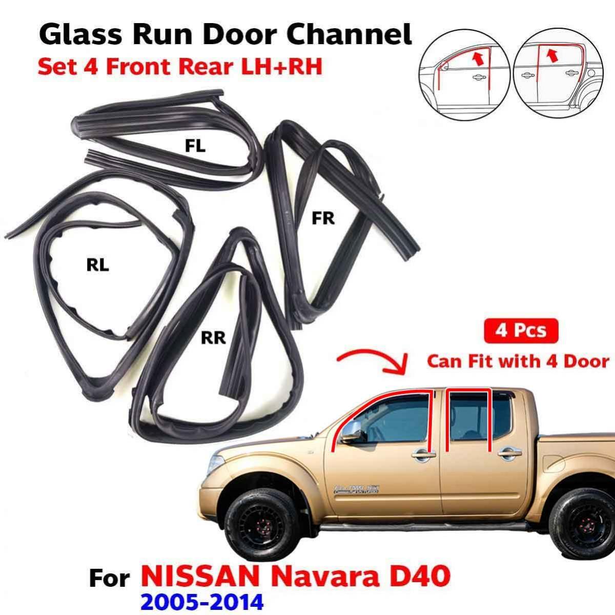 Gioăng Trượt Kính Cánh Cửa Trước Phải Nissan Navara Mã phụ tùng 80330EB700