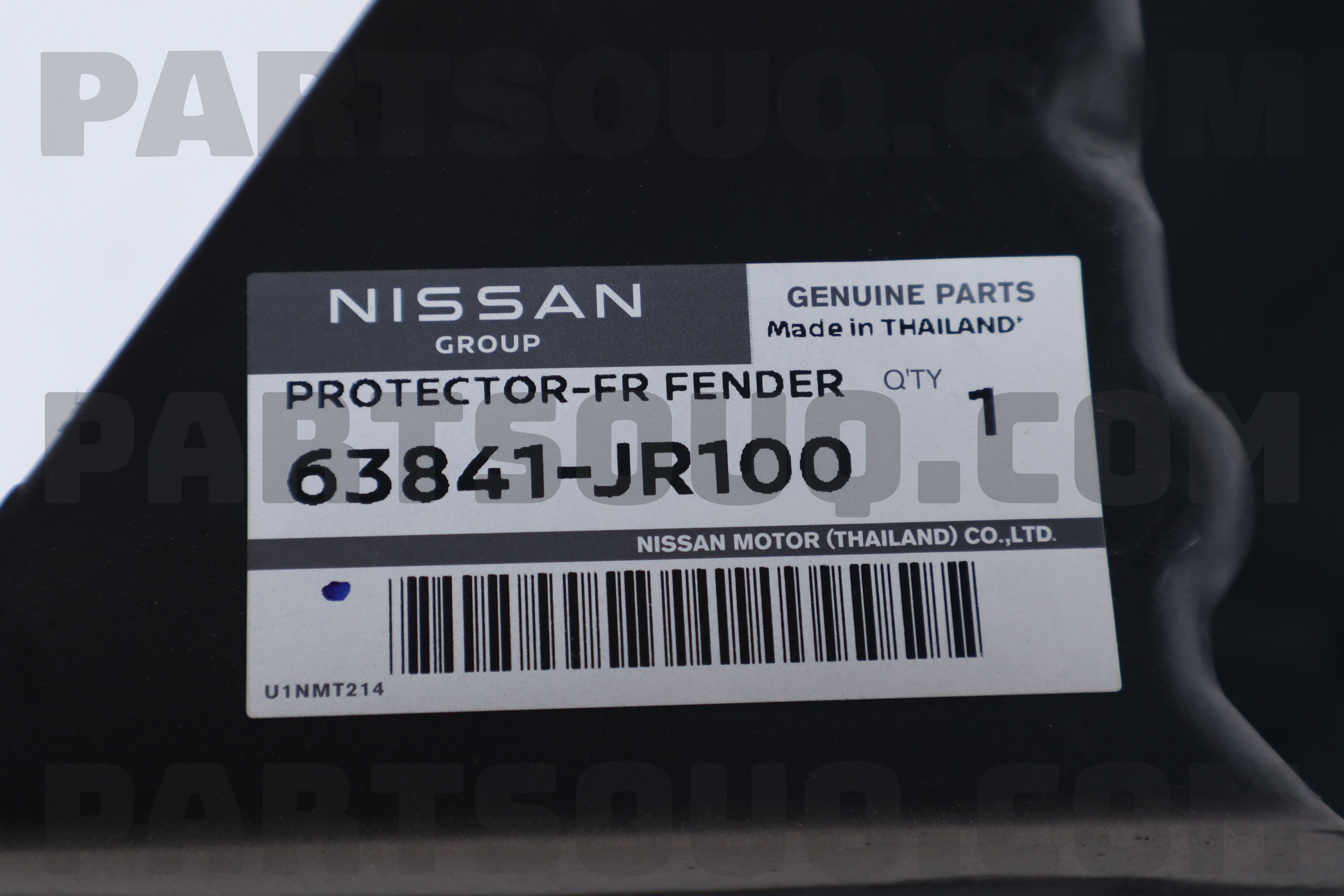 Lòng Dè Chắn Bùn Trái - Trước Nissan Navara Mã phụ tùng 63841jr100