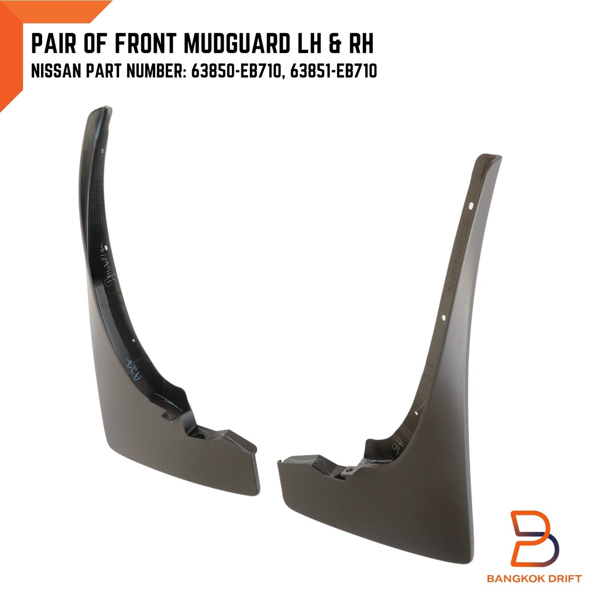 Chắn Bùn Bánh Xe Trước Phải Nissan Navara Mã phụ tùng 63850eb710