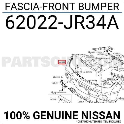 Cản Trước Nissan Navara OEM ds04284bas