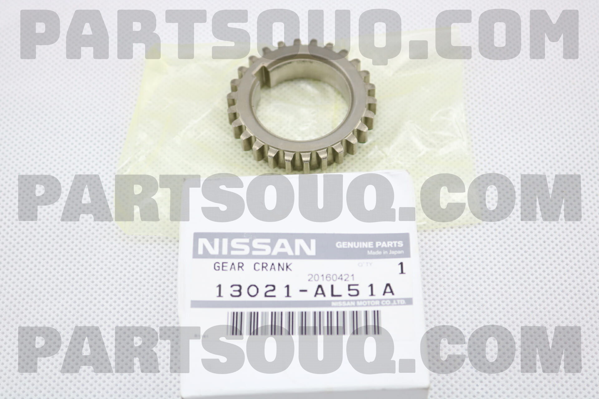 Bánh Răng 2 Tầng Đầu Trục Cơ Mr20 Nissan Teana Mã phụ tùng 13021jk20a