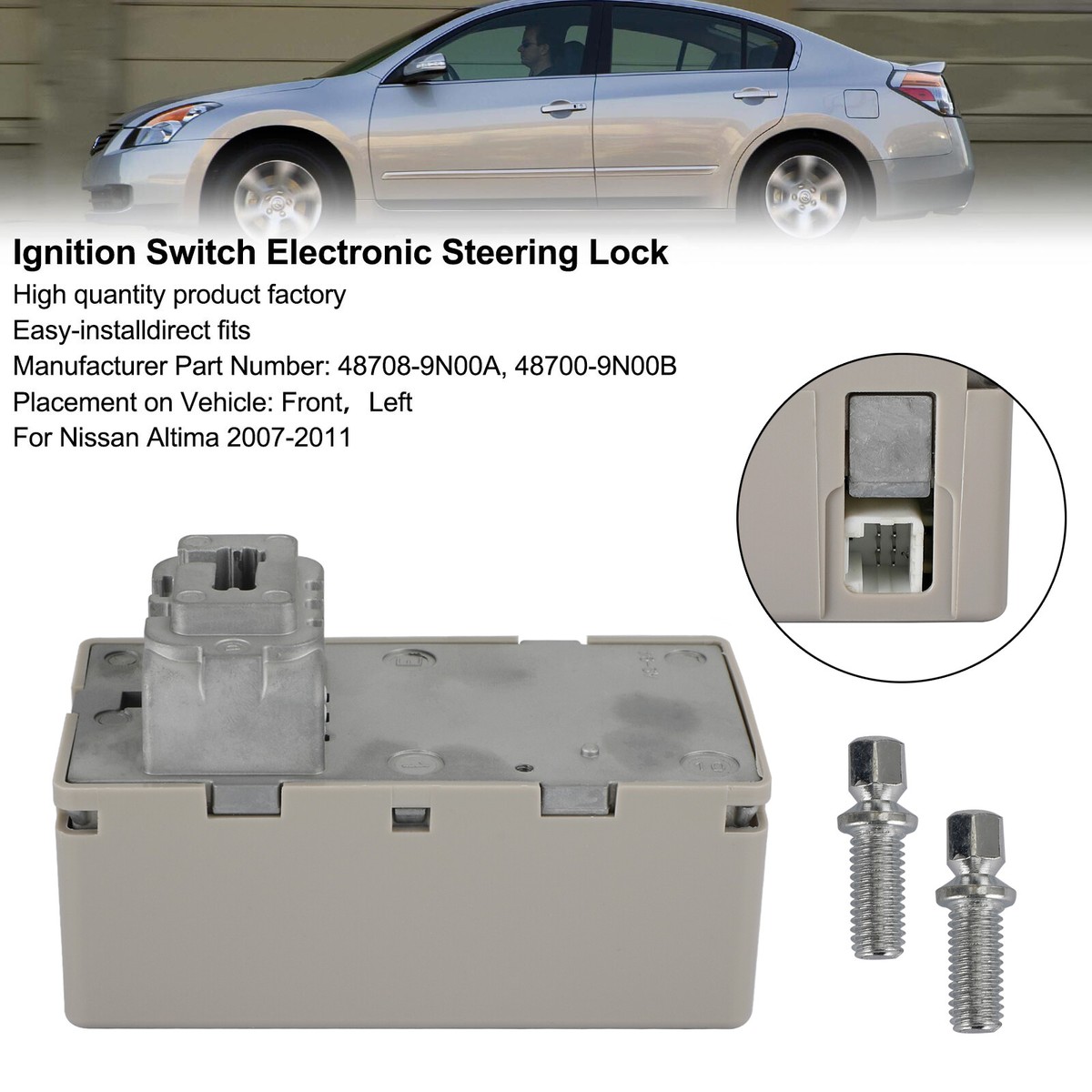 Hộp Điều Khiển Khóa Điện Cổ Vô Lăng Nissan 350Z Mã phụ tùng 487089n00a