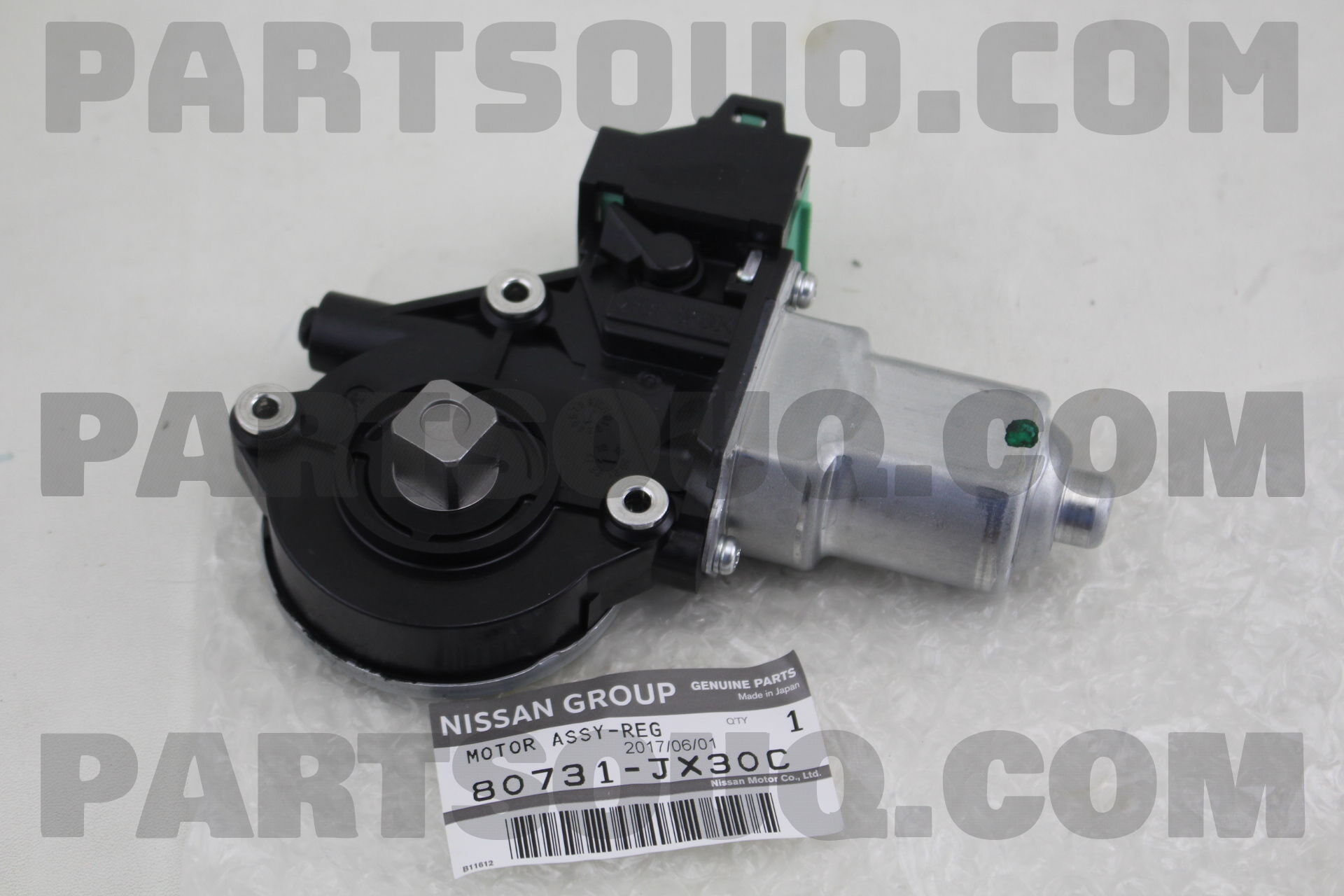 Mô Tơ Nâng Hạ Kính Cánh Cửa Trước Trái Nissan Navara Mã phụ tùng 80731JX30C