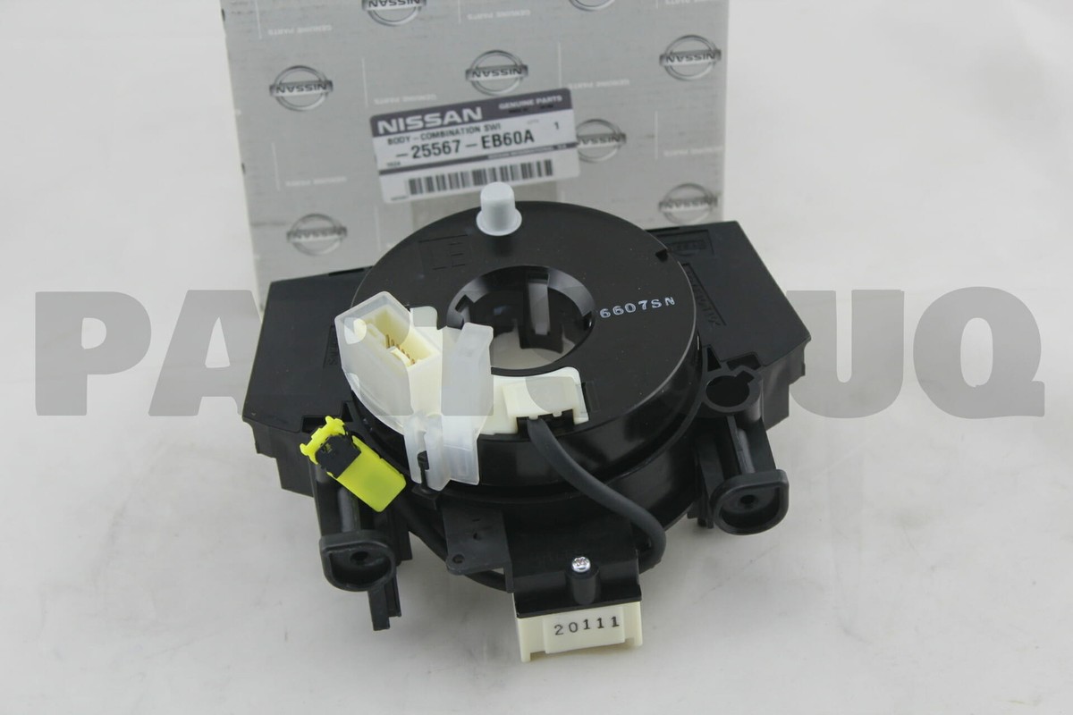 Cáp Còi (Cáp Túi Khí) Nissan Tida OEM 25567ED66D