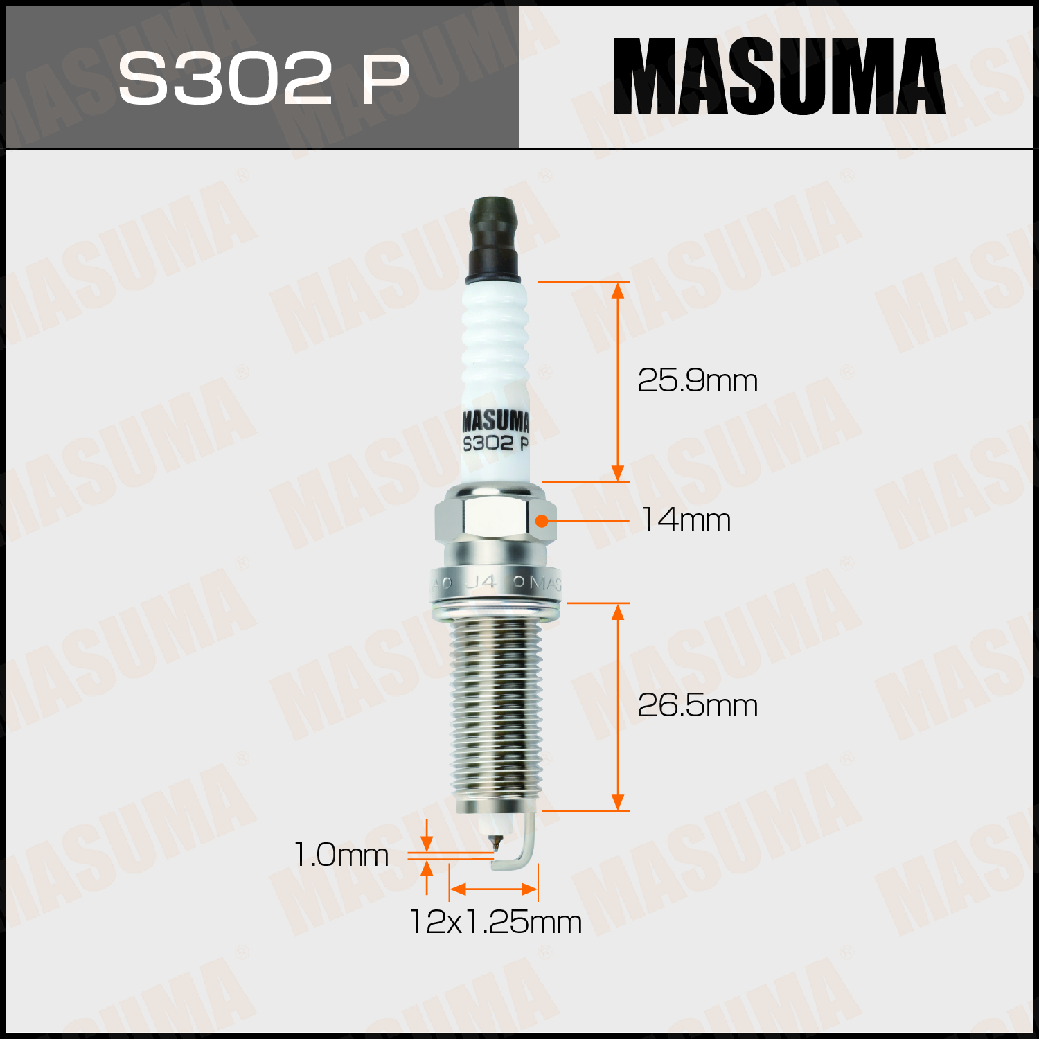 Bugi Nissan Sunny OEM S302P