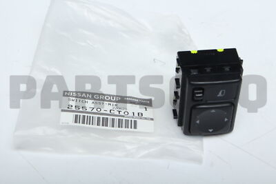 Công Tắc Điều Khiển Gương Nissan Sunny OEM 25570CT01B-B162
