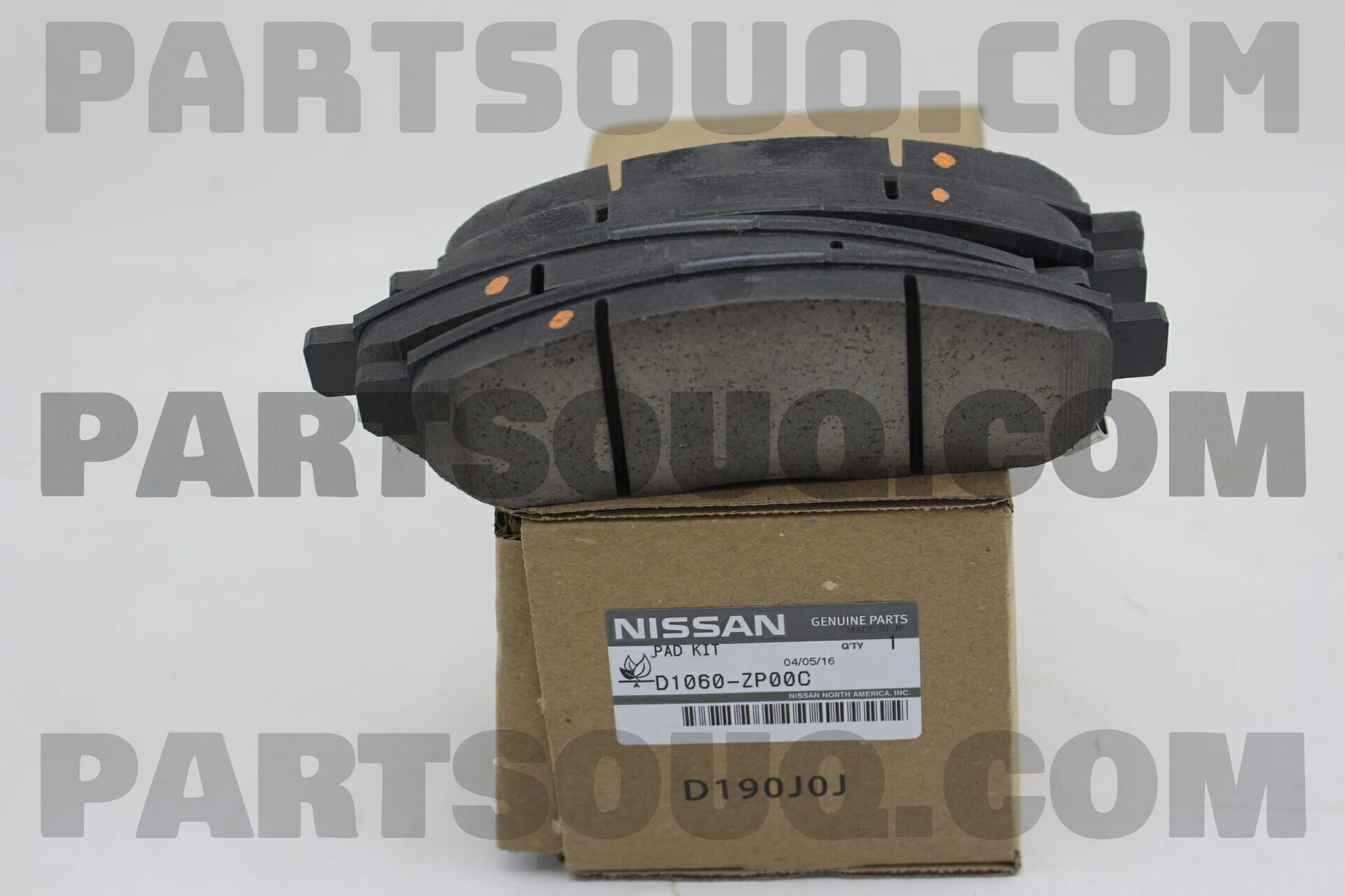 Má Phanh Trước Nissan Navara OEM D1060EB71A-OE