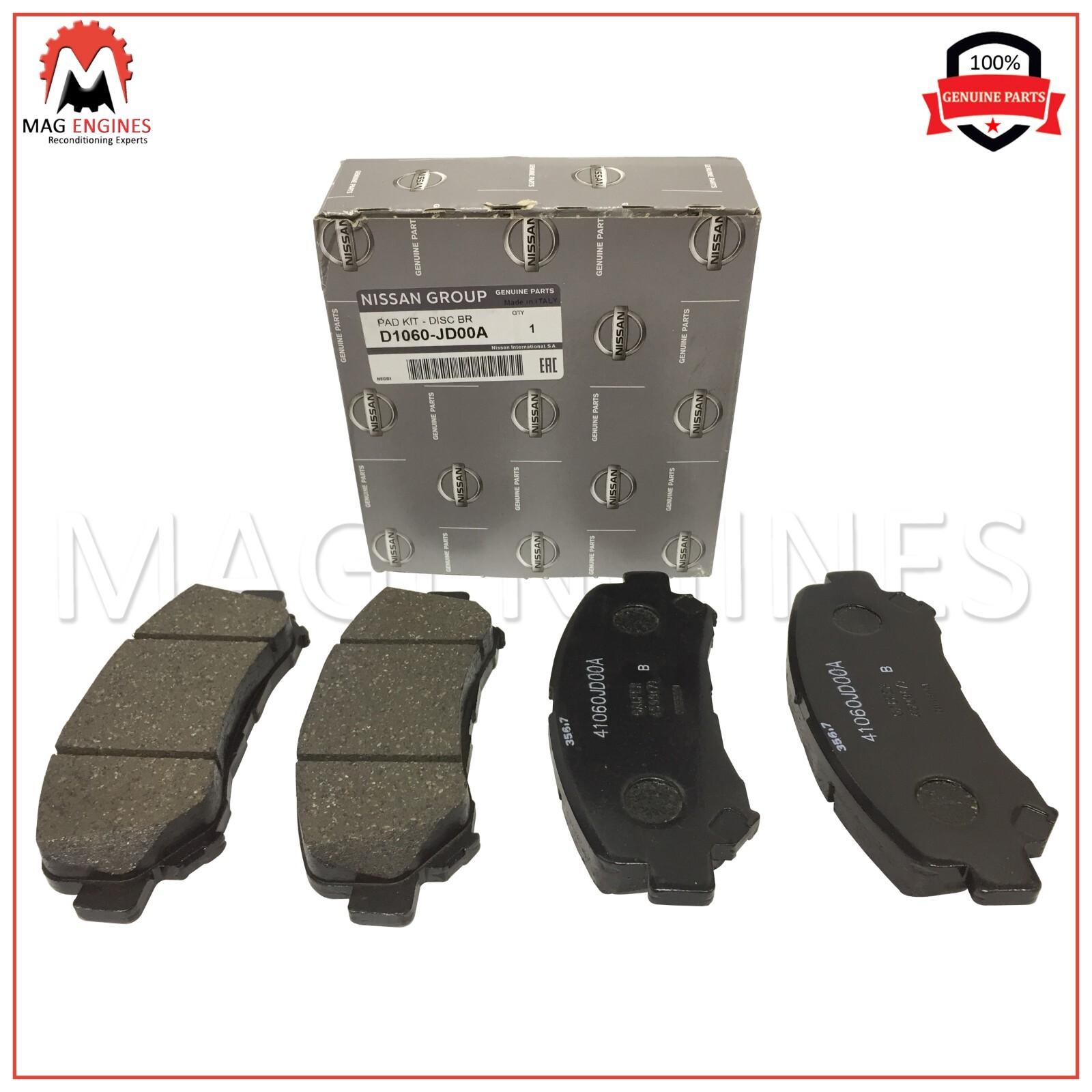 Má Phanh Trước Nissan Navara OEM D1060JR70A