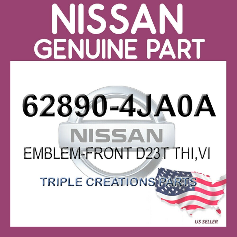 Logo Nissan Nissan Navara Mã phụ tùng 628904JA0A
