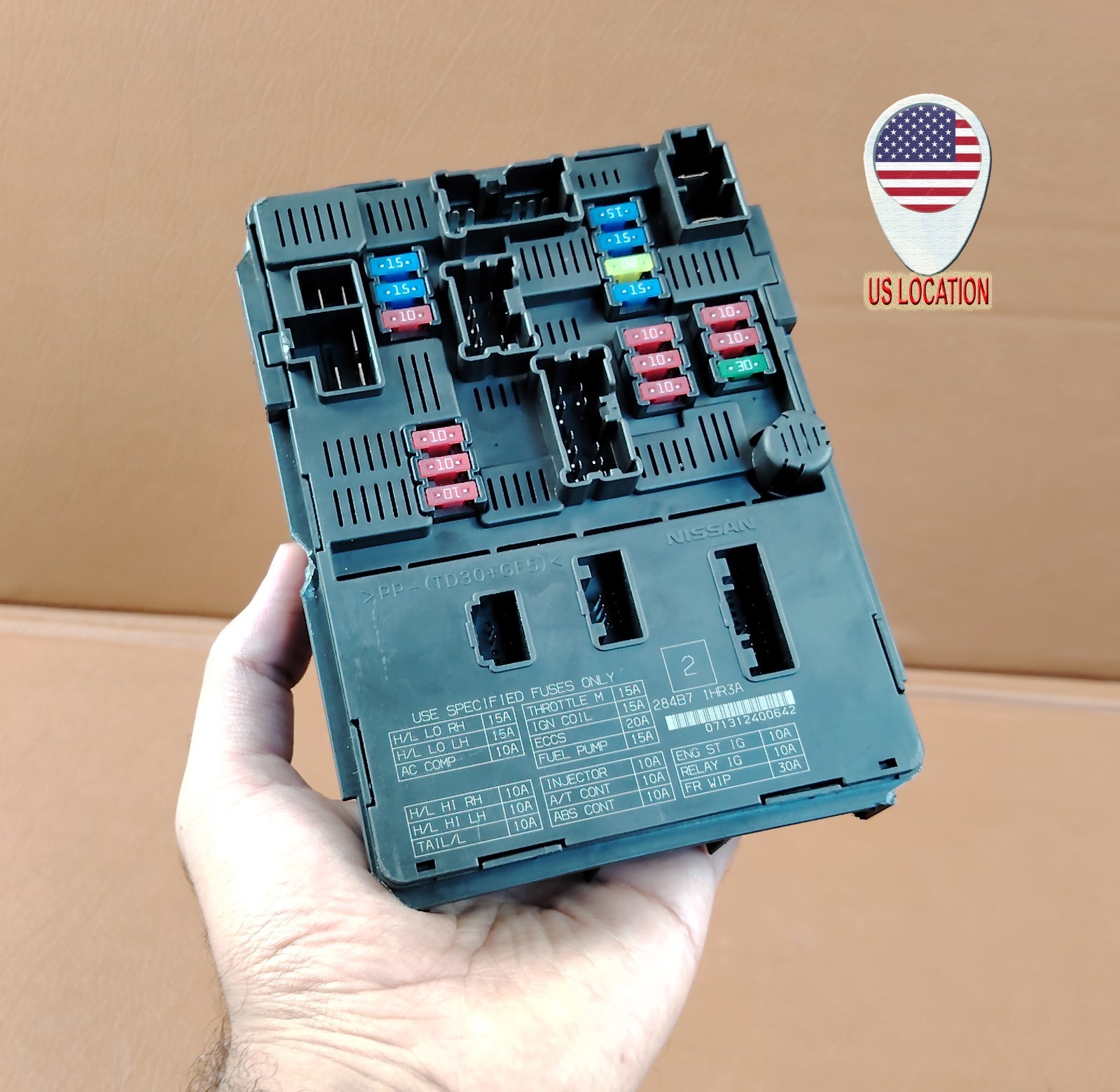Hộp Cầu Chì Tổng Khoang Động Cơ Nissan Livina Mã phụ tùng 284B7ED03A