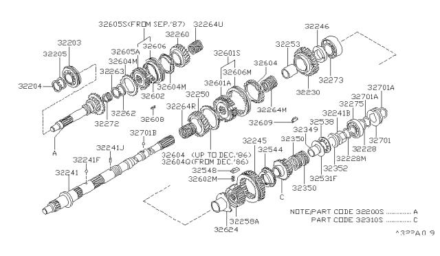 Két Nước 2.0 At Nissan Teana OEM 73201-AT