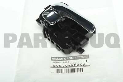 Tay Mở Cửa Trong - R Nissan Qashqai Mã phụ tùng 80670JE20A