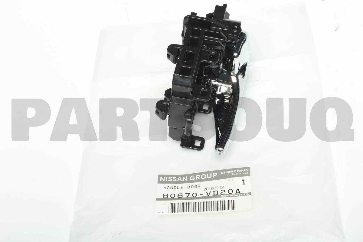Tay Mở Cửa Trong - R Nissan Qashqai Mã phụ tùng 80670JE20A