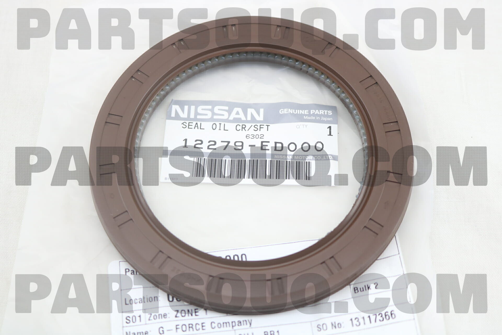 Phớt Đuôi Trục Cơ Nissan Teana Mã phụ tùng 12279ED000