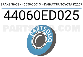 Má Phanh Sau - Guốc Phanh Sau Nissan Livina Mã phụ tùng 44060ED025