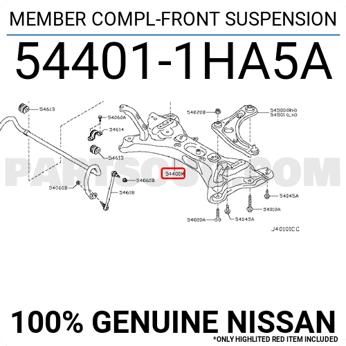 Giá Đỡ Động Cơ Nissan Sunny OEM 544011HA5A