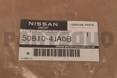 Chắn Bùn Động Cơ Nissan Navara Mã phụ tùng 508104JA0B