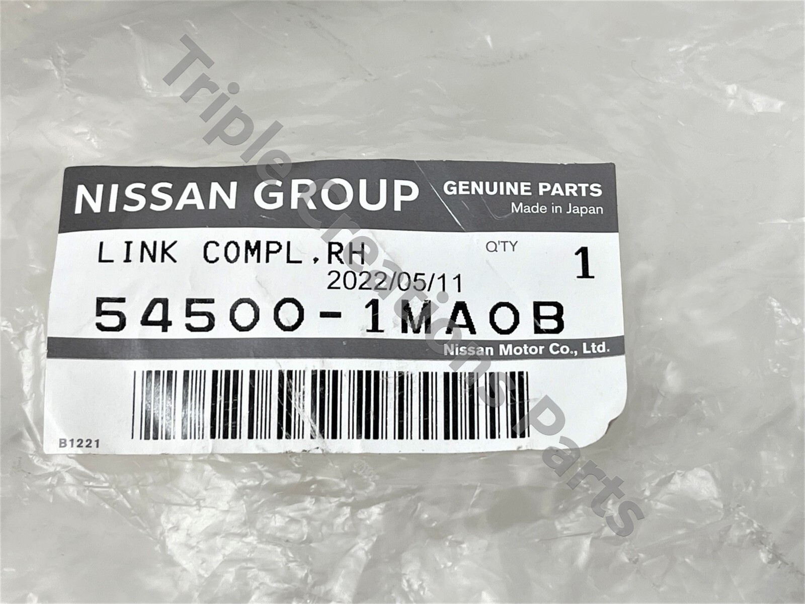 Càng A Phải Nissan Sunny Mã phụ tùng 545001HM0B
