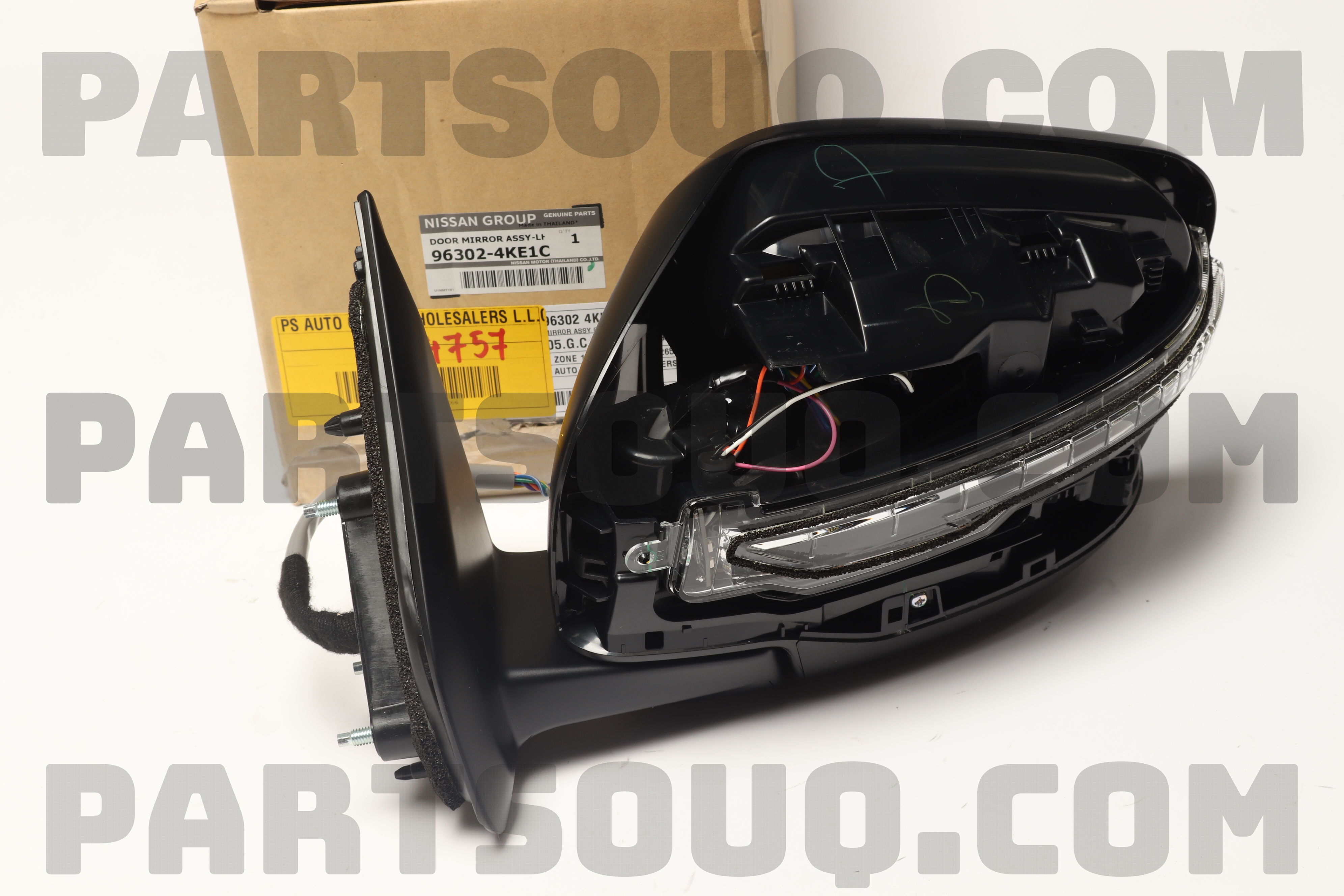 Gương Chiếu Hậu Trái Có Đèn Nissan Navara Mã phụ tùng 963024KE1C