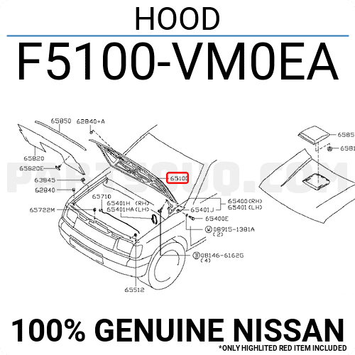 Nắp Ca Pô Nissan Sunny Mã phụ tùng F51003AWMA