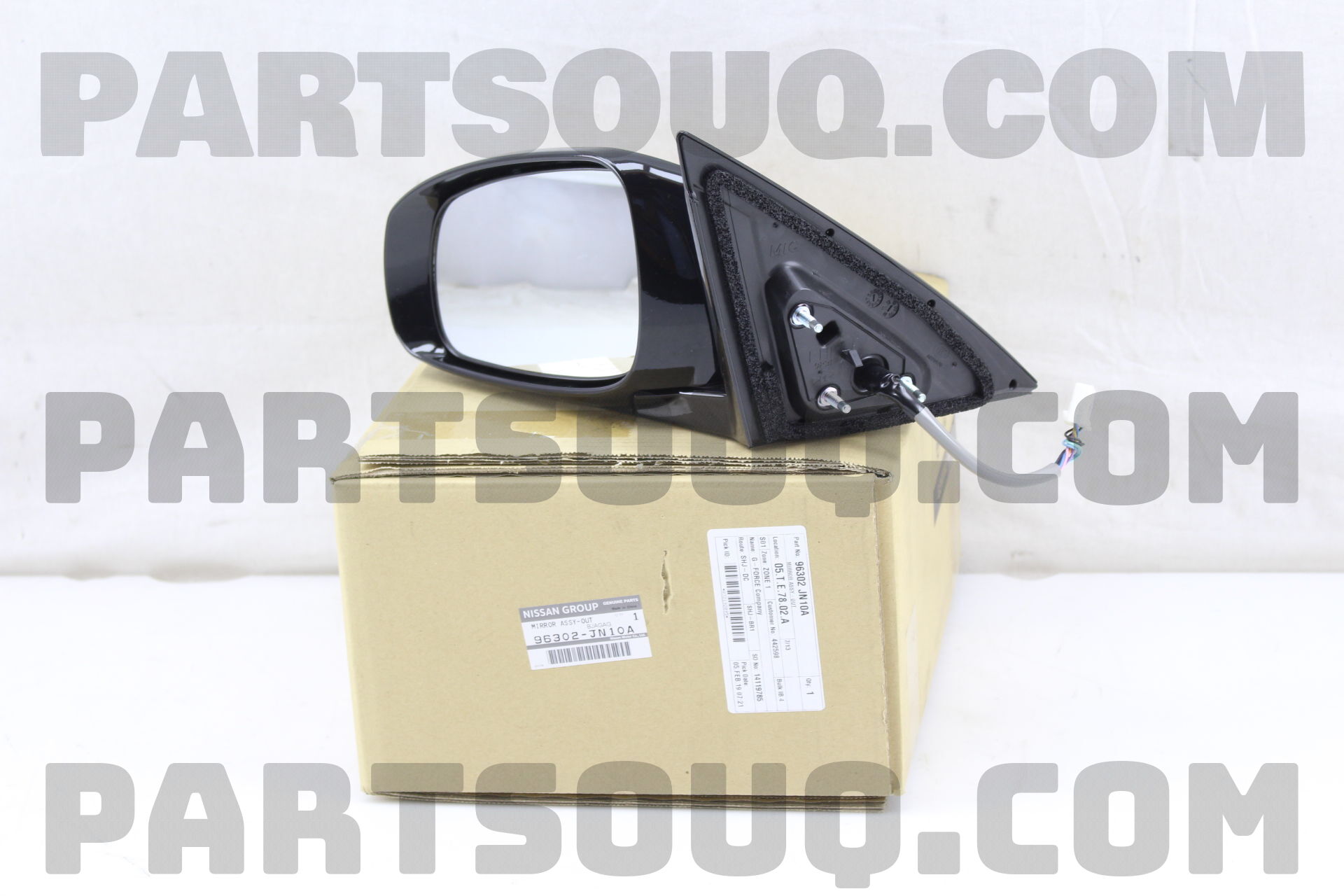 Gương Chiếu Hậu - L (9 Giắc) Nissan Teana Mã phụ tùng 96302JN10A