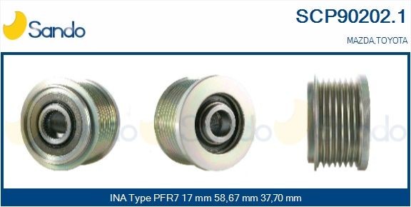 Buli Máy Phát Mazda BT-50 Mã phụ tùng 274150L020