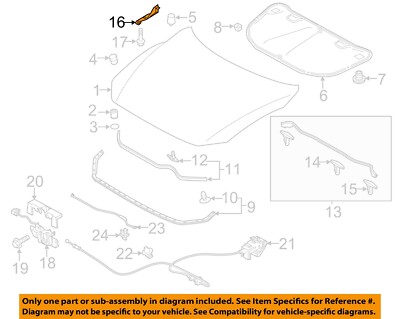 Bản Lề Ca Pô Phải Mazda Mazda 6 Mã phụ tùng GHP952410
