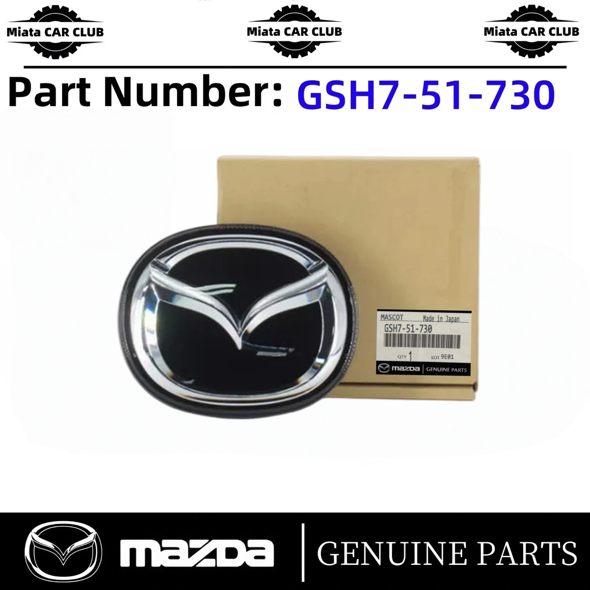 Dây Bảo Hiểm Trước Phải Mazda Mazda 6 Mã phụ tùng GHP957L30A02