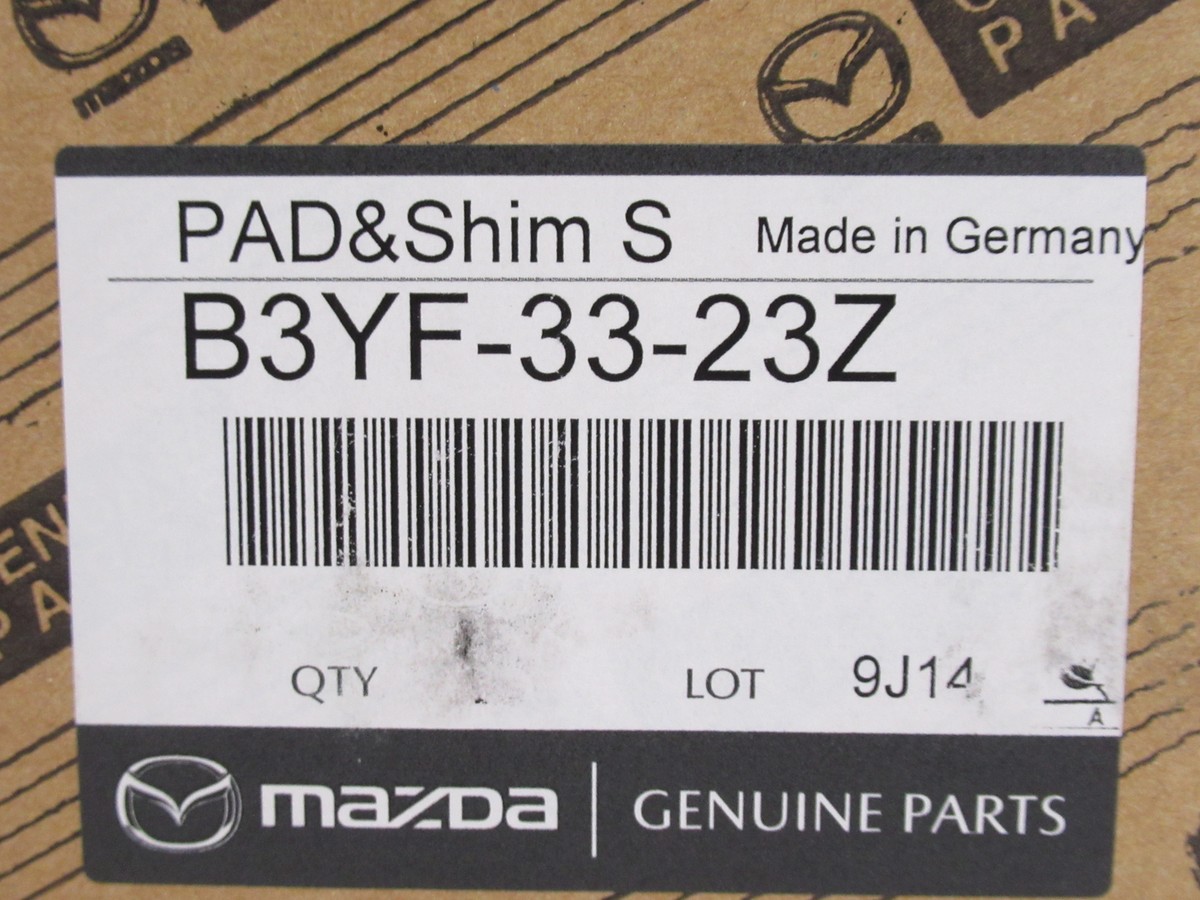 Má Phanh Trước Mazda Mazda 6 Mã phụ tùng GJYA3323ZD