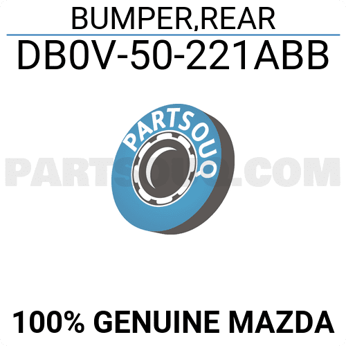 Cản Sau Phiên Bản 5 Cửa Mazda Mazda 2 Mã phụ tùng DB0V50221ABB