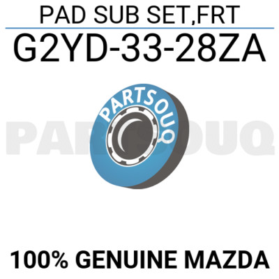 Má Phanh Trước Mazda Mazda 6 OEM G2YD3328Z