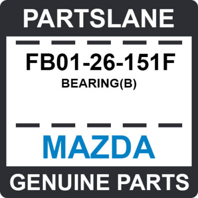 Bi May Ơ Trước Mazda Mazda 6 OEM FB0126151F