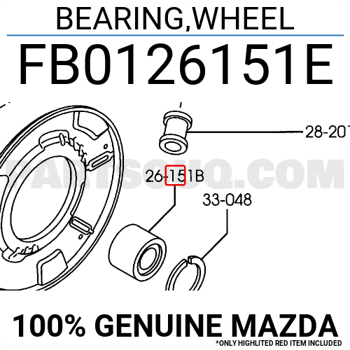 Bi May Ơ Trước Mazda Mazda 6 OEM FB0126151F