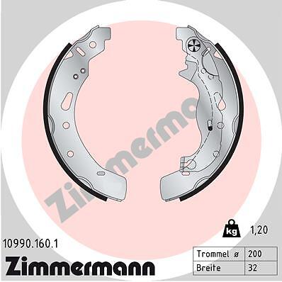 Má Phanh Sau - Guốc Phanh Sau Mazda Mazda 2 OEM DFY12638Z