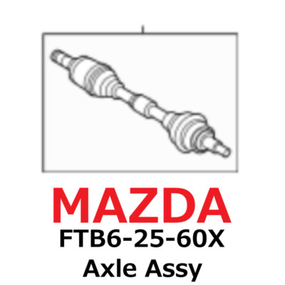 Cây Láp Trái Mazda CX-5 Mã phụ tùng FTB62560X