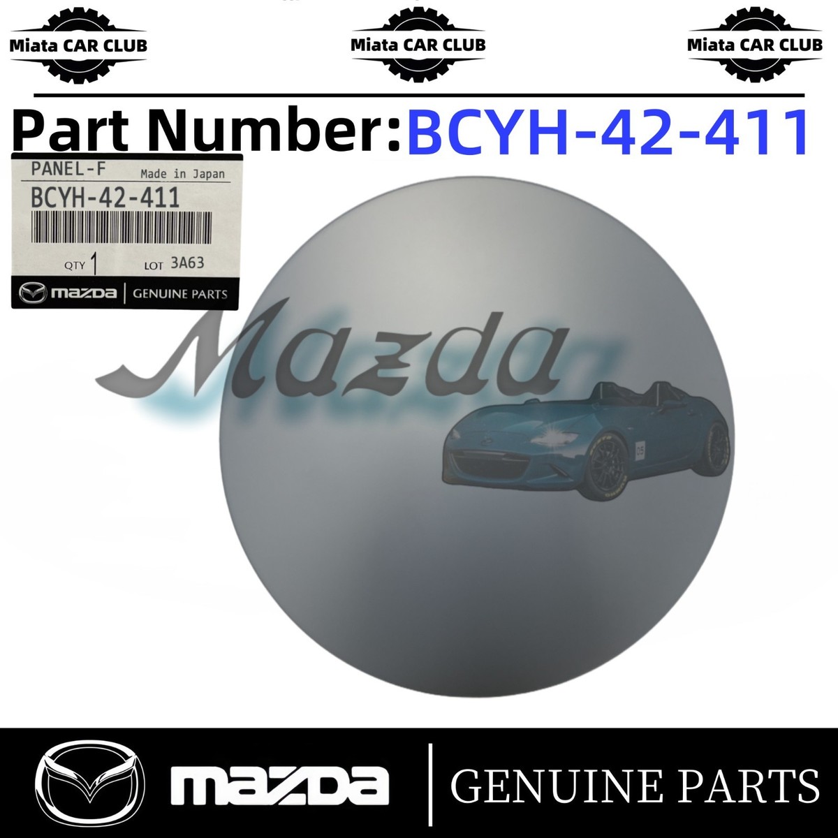 Láp Trong Phải 28X22x43 Mazda Mazda 3 Mã phụ tùng MZ-3-566