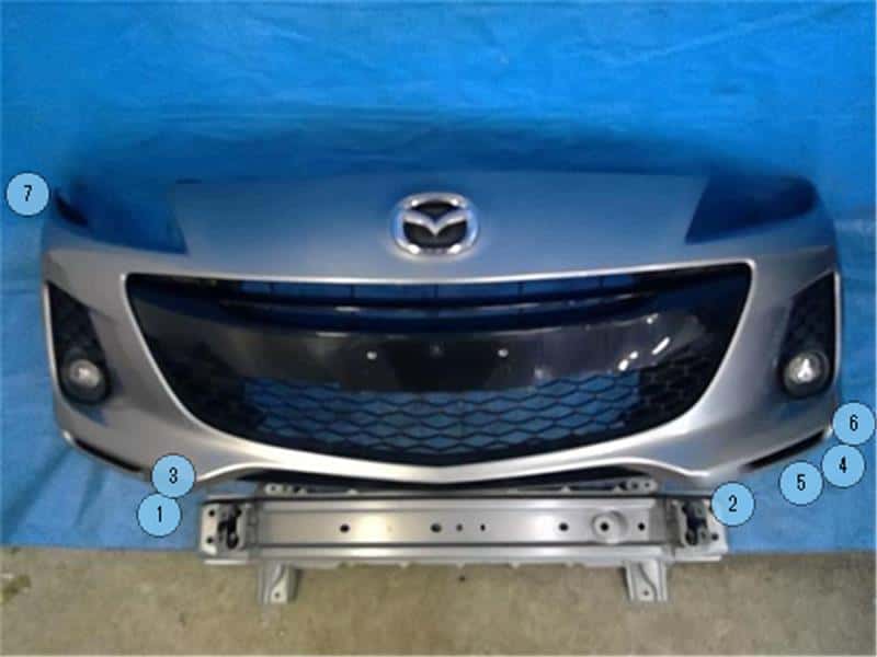Cản Trước Mazda Mazda 3 Mã phụ tùng BGV450031EBB