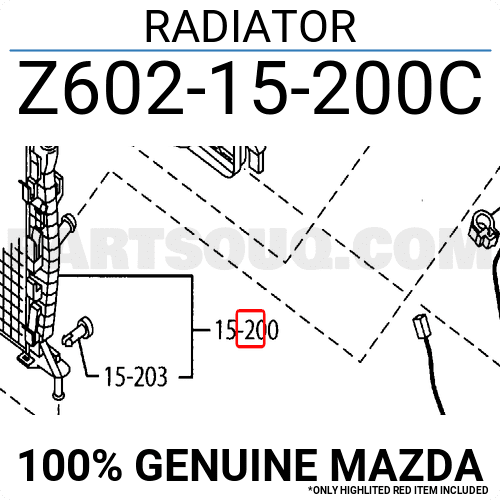 Két Nước Mt Mazda Mazda 3 Mã phụ tùng Z60215200C