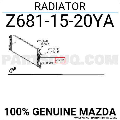 Két Nước At Mazda Mazda 3 Mã phụ tùng Z6811520YA