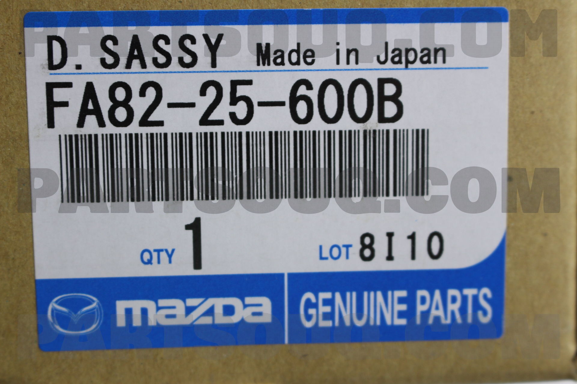 Láp Ngoài 25X29x53 Mazda Mazda 2 Mã phụ tùng FA8225600B