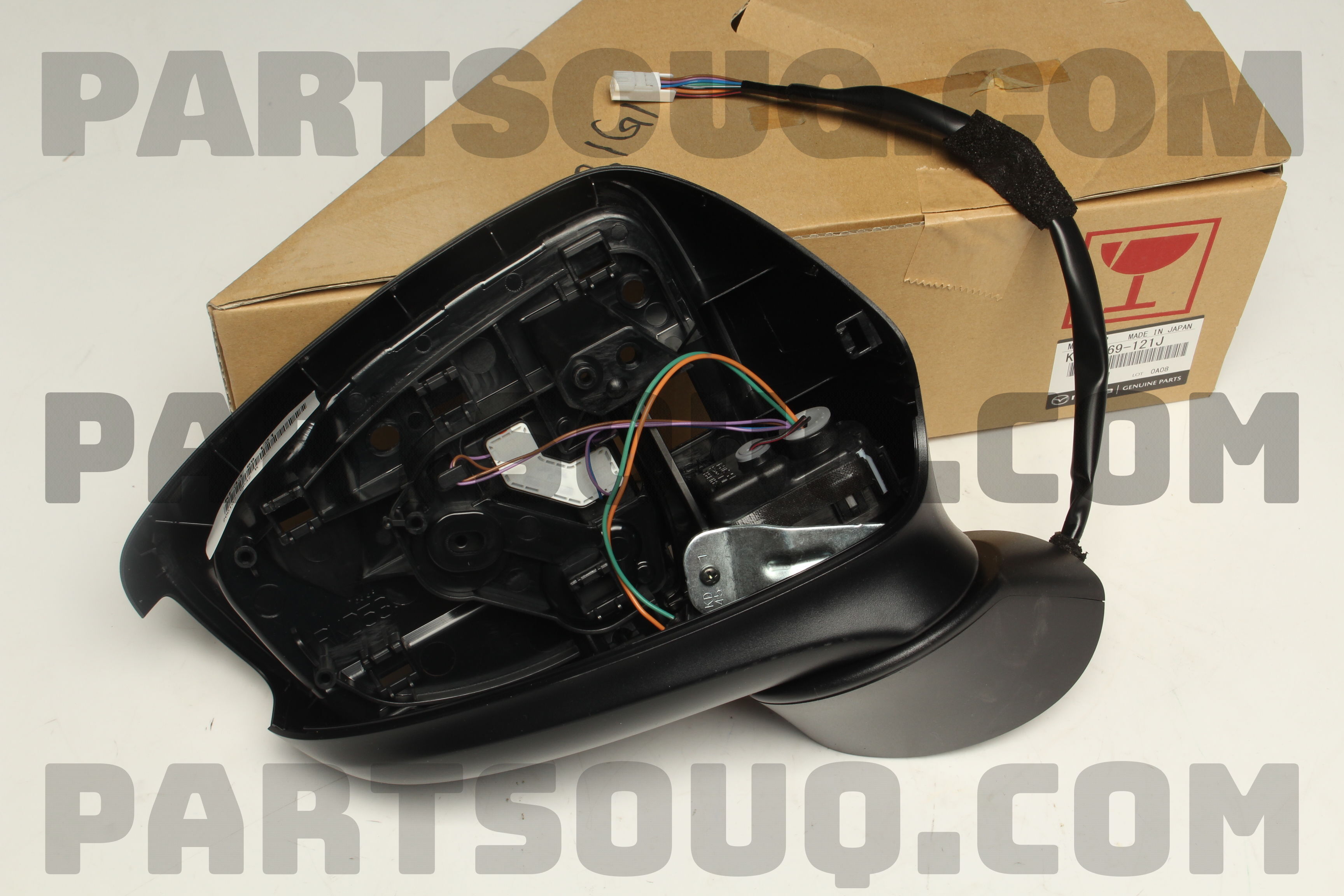 Gương Chiếu Hậu Phải - 8 Giắc Điện Mazda CX-5 Mã phụ tùng KF3369121J