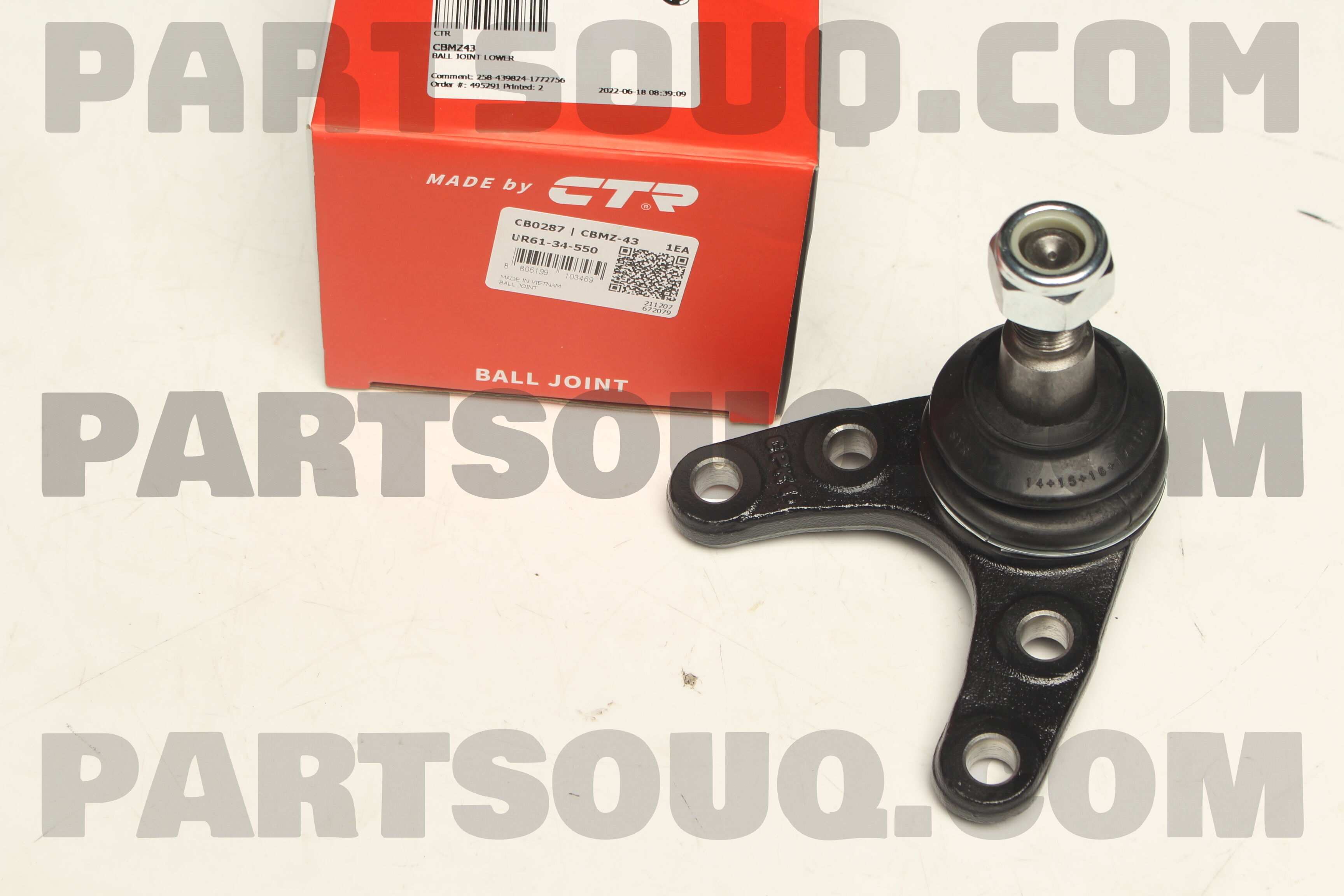 Rotuyn Trụ Đứng Dưới Mazda BT-50 Mã phụ tùng UR6134550