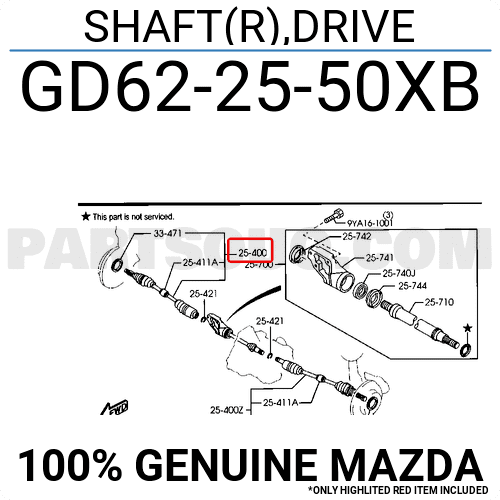 Láp Ngoài 28 X 33 Mazda Mazda 6 Mã phụ tùng GD622550XB