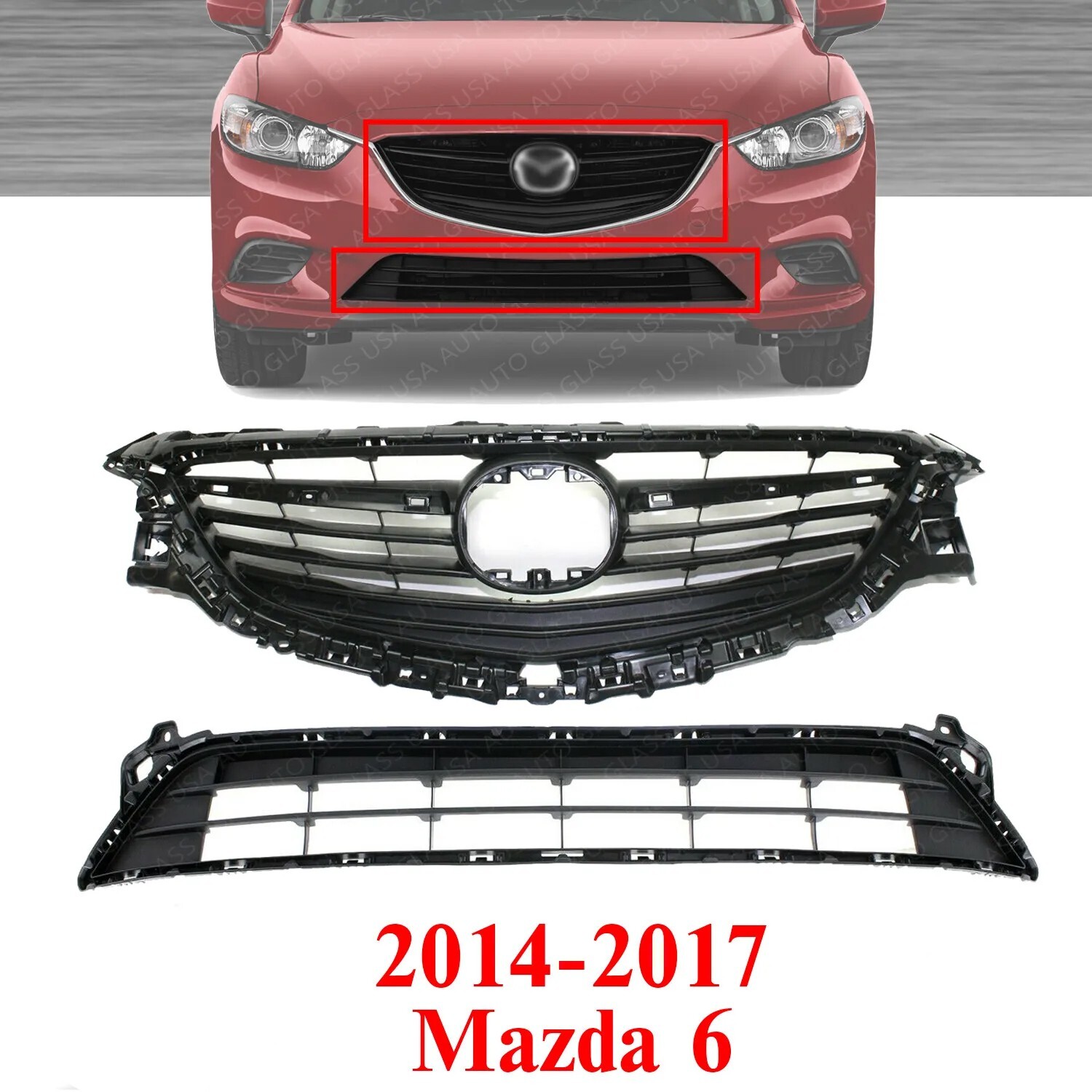 Cản Trước Mazda Mazda 6 Mã phụ tùng GHP950031CBB-CHangan